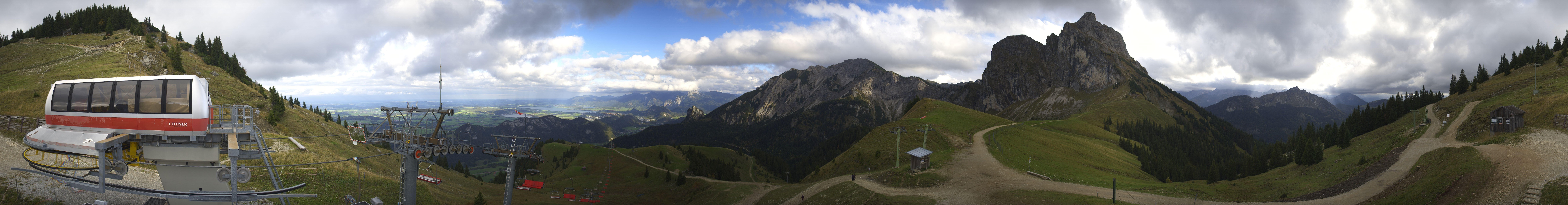 Archived image Webcam Pfronten Top Station Breitenberg
