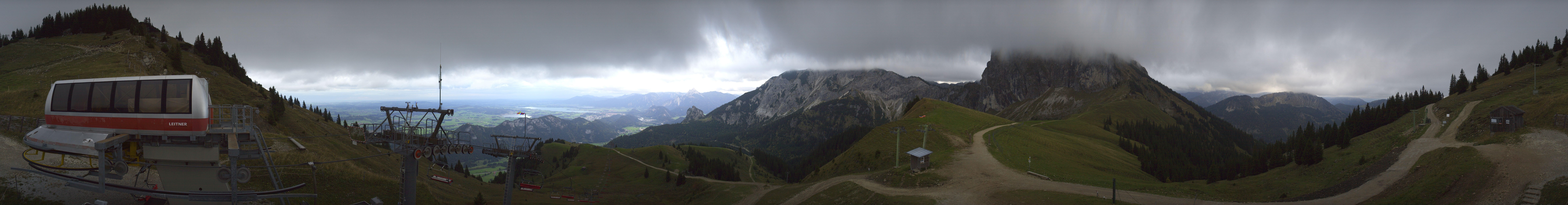 Archived image Webcam Pfronten Top Station Breitenberg