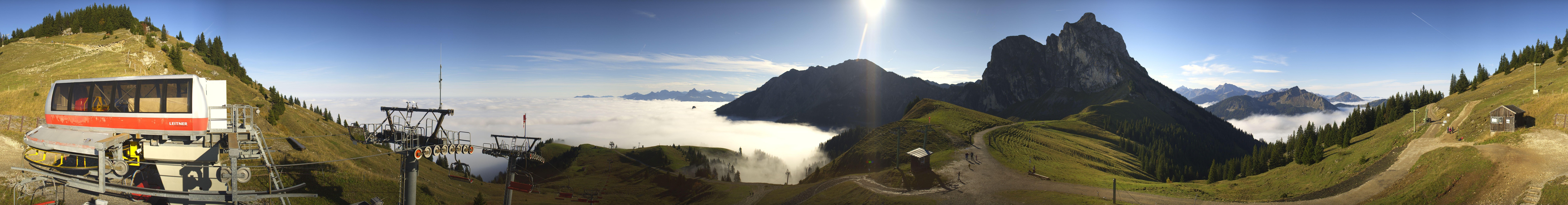Archiv Foto Webcam Bergstation der Breitenbergbahn