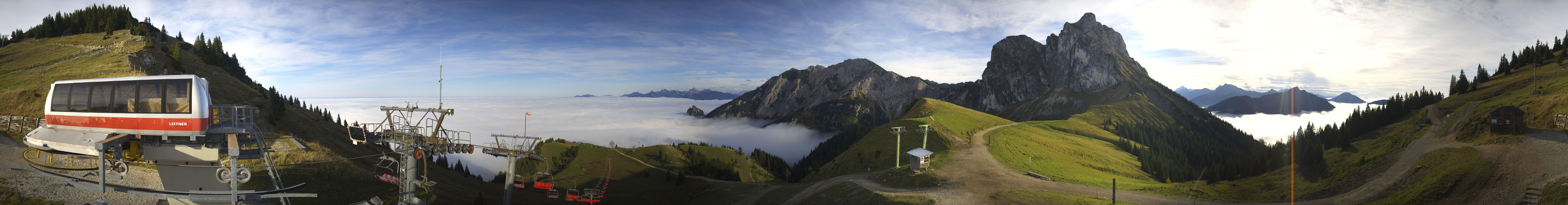 Archiv Foto Webcam Bergstation der Breitenbergbahn