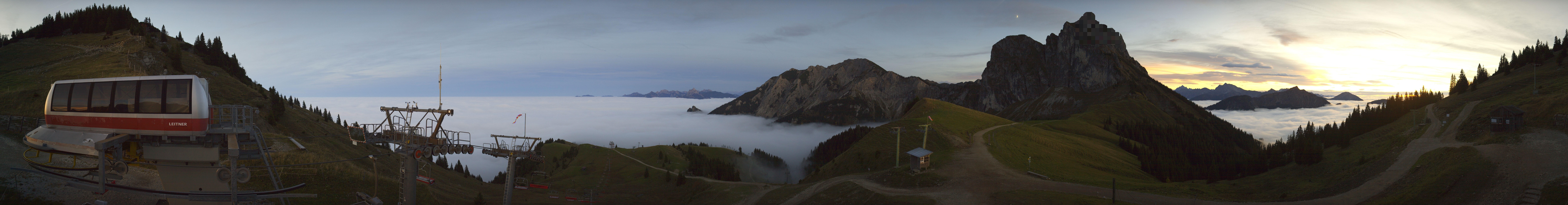 Archiv Foto Webcam Bergstation der Breitenbergbahn