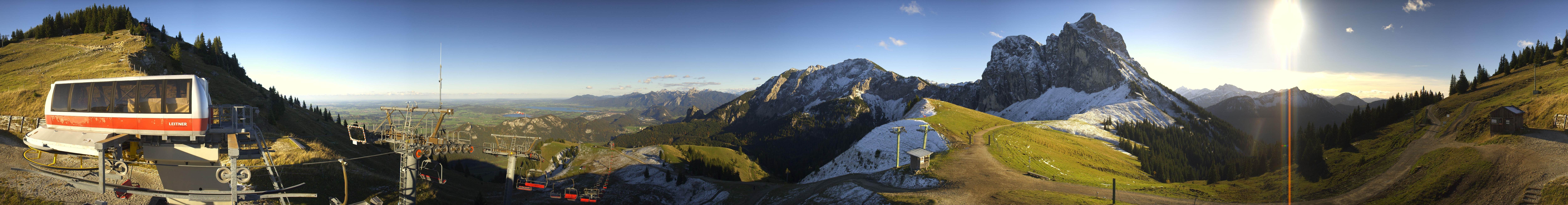 Archiv Foto Webcam Bergstation der Breitenbergbahn