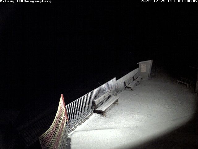 Archiv Foto Webcam Breitenbergbahn: Ausgang Bergstation