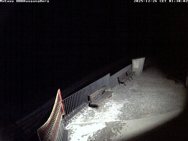 Archiv Foto Webcam Breitenbergbahn: Ausgang Bergstation