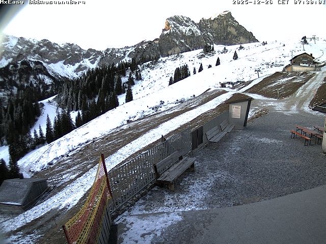 Archiv Foto Webcam Breitenbergbahn: Ausgang Bergstation