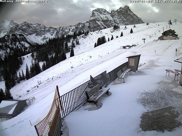 Archiv Foto Webcam Breitenbergbahn: Ausgang Bergstation