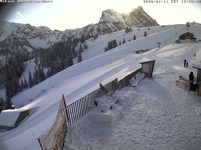 Archiv Foto Webcam Breitenbergbahn: Ausgang Bergstation