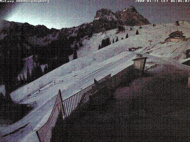Archiv Foto Webcam Breitenbergbahn: Ausgang Bergstation
