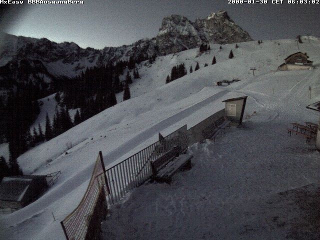Archiv Foto Webcam Breitenbergbahn: Ausgang Bergstation