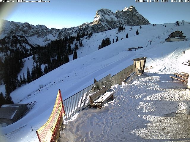 Archiv Foto Webcam Breitenbergbahn: Ausgang Bergstation