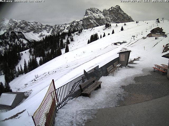 Archiv Foto Webcam Breitenbergbahn: Ausgang Bergstation