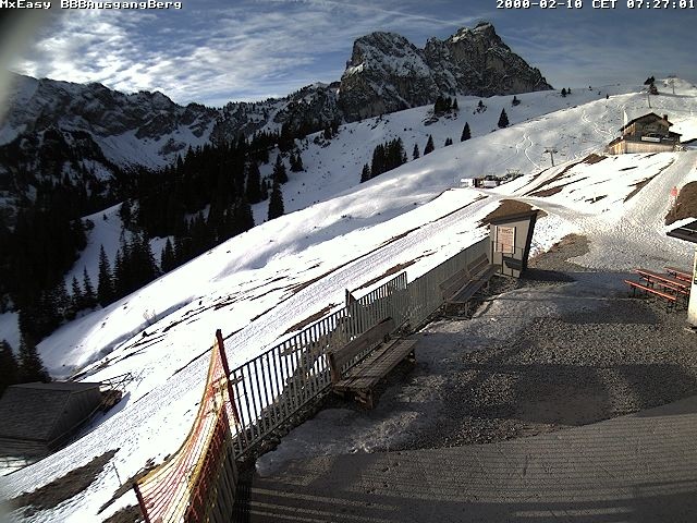 Archiv Foto Webcam Breitenbergbahn: Ausgang Bergstation