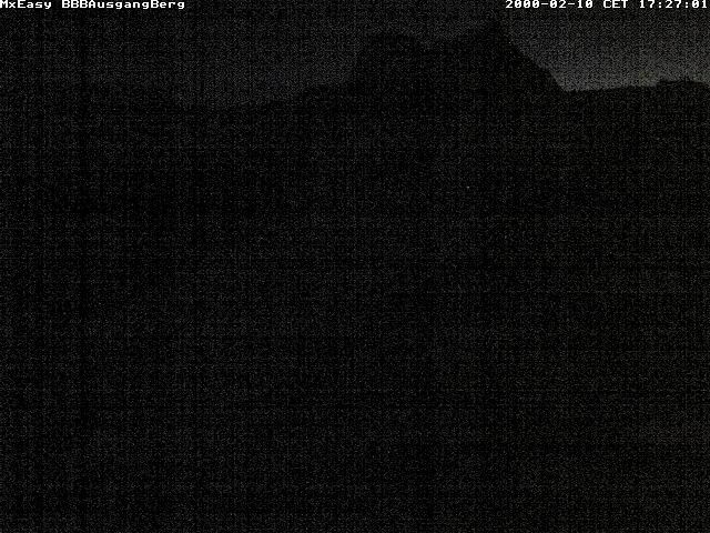 Archived image Webcam Arrival of the Breitenbergbahn cabins