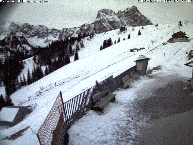 Archiv Foto Webcam Breitenbergbahn: Ausgang Bergstation