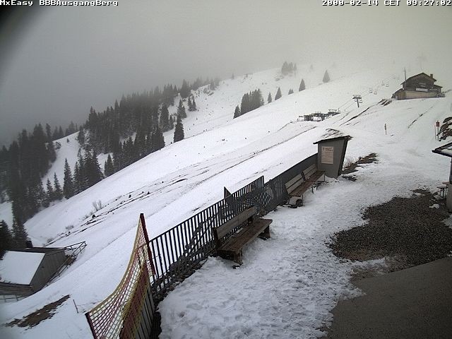 Archiv Foto Webcam Breitenbergbahn: Ausgang Bergstation