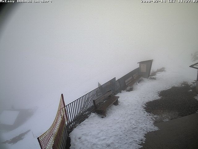 Archiv Foto Webcam Breitenbergbahn: Ausgang Bergstation