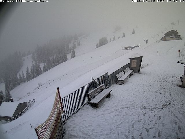 Archiv Foto Webcam Breitenbergbahn: Ausgang Bergstation