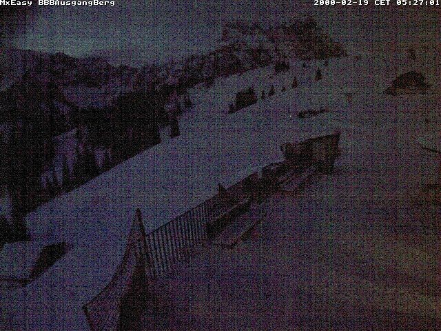 Archiv Foto Webcam Breitenbergbahn: Ausgang Bergstation
