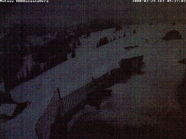 Archiv Foto Webcam Breitenbergbahn: Ausgang Bergstation