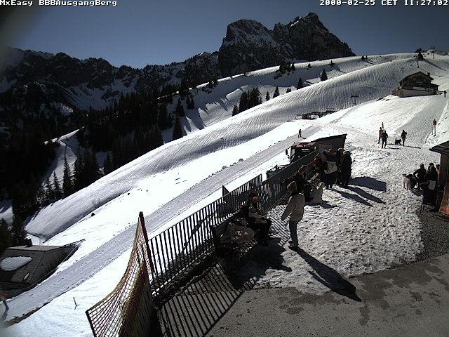 Archiv Foto Webcam Breitenbergbahn: Ausgang Bergstation