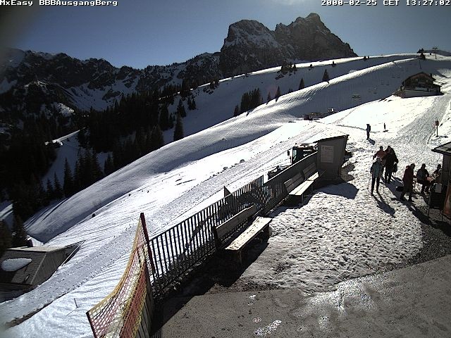 Archiv Foto Webcam Breitenbergbahn: Ausgang Bergstation