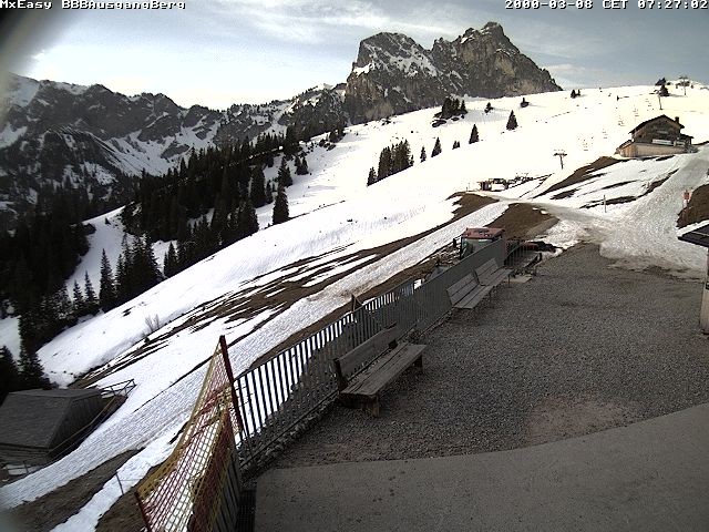 Archiv Foto Webcam Breitenbergbahn: Ausgang Bergstation