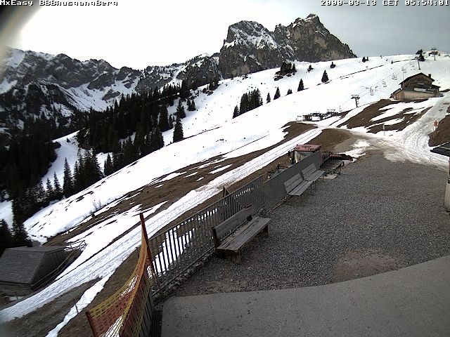 Archiv Foto Webcam Breitenbergbahn: Ausgang Bergstation