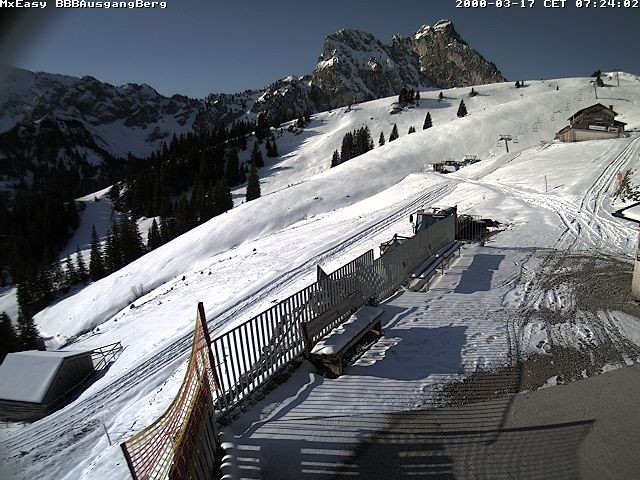 Archiv Foto Webcam Breitenbergbahn: Ausgang Bergstation