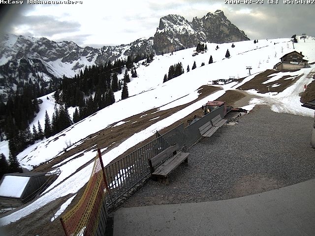 Archiv Foto Webcam Breitenbergbahn: Ausgang Bergstation