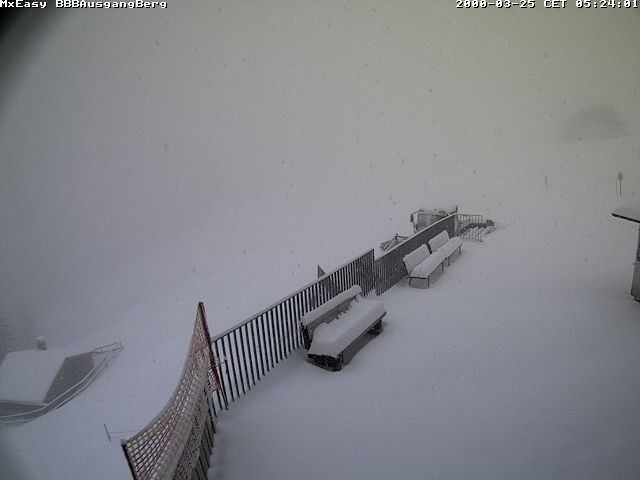 Archiv Foto Webcam Breitenbergbahn: Ausgang Bergstation