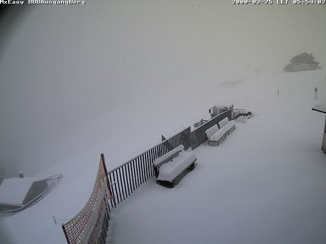 Archiv Foto Webcam Breitenbergbahn: Ausgang Bergstation