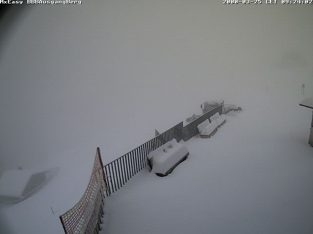 Archiv Foto Webcam Breitenbergbahn: Ausgang Bergstation