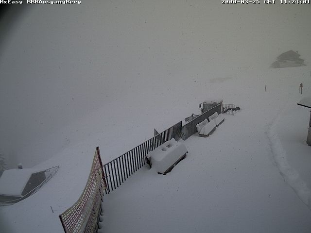 Archiv Foto Webcam Breitenbergbahn: Ausgang Bergstation