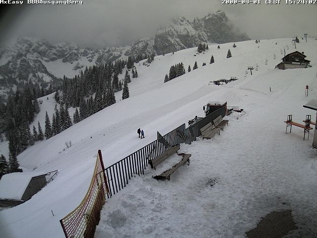 Archiv Foto Webcam Breitenbergbahn: Ausgang Bergstation