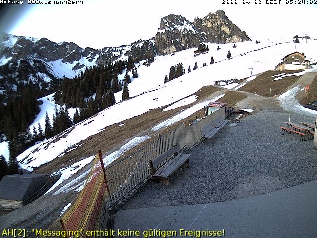Archiv Foto Webcam Breitenbergbahn: Ausgang Bergstation