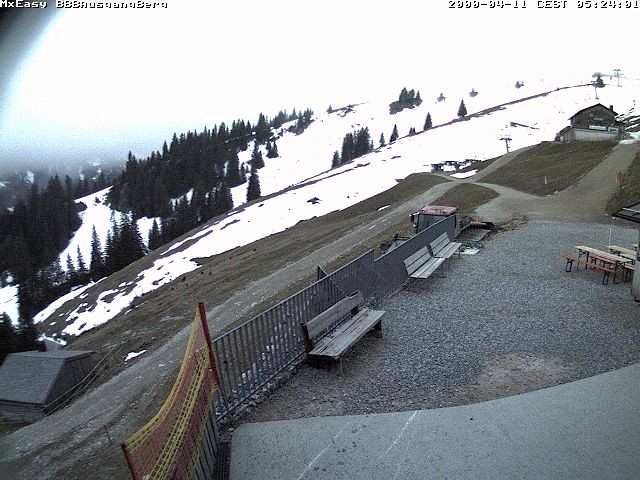 Archiv Foto Webcam Breitenbergbahn: Ausgang Bergstation