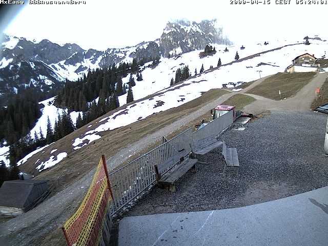 Archiv Foto Webcam Breitenbergbahn: Ausgang Bergstation