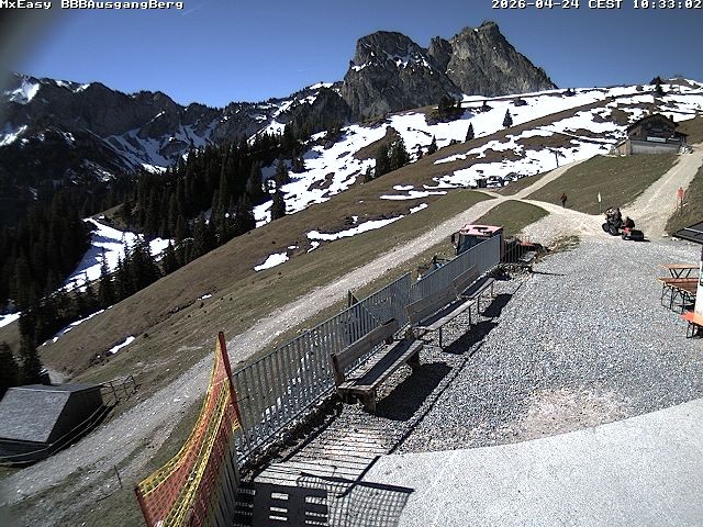 Archiv Foto Webcam Breitenbergbahn: Ausgang Bergstation