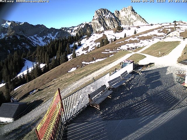 Archiv Foto Webcam Breitenbergbahn: Ausgang Bergstation