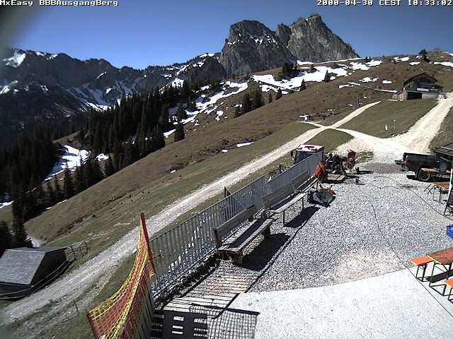Archiv Foto Webcam Breitenbergbahn: Ausgang Bergstation