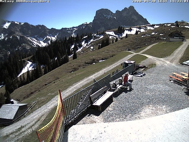 Archiv Foto Webcam Breitenbergbahn: Ausgang Bergstation