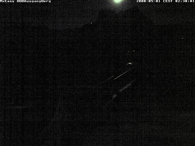 Archived image Webcam Arrival of the Breitenbergbahn cabins