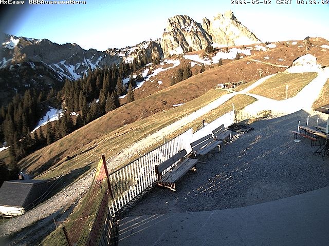 Archiv Foto Webcam Breitenbergbahn: Ausgang Bergstation