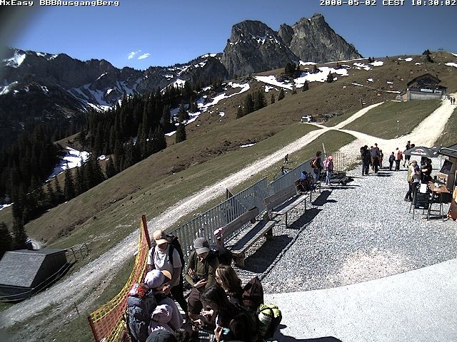 Archiv Foto Webcam Breitenbergbahn: Ausgang Bergstation