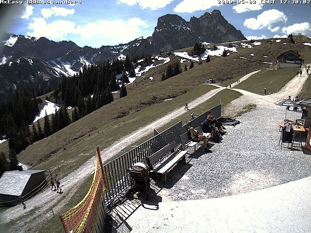 Archiv Foto Webcam Breitenbergbahn: Ausgang Bergstation