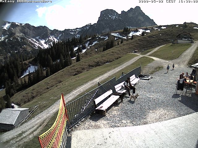 Archiv Foto Webcam Breitenbergbahn: Ausgang Bergstation