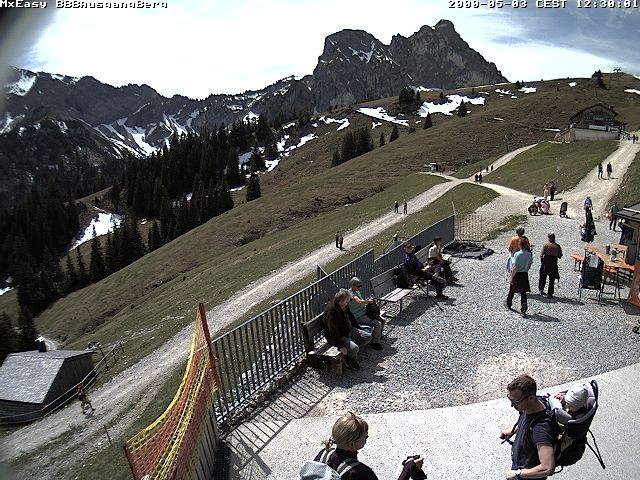 Archiv Foto Webcam Breitenbergbahn: Ausgang Bergstation