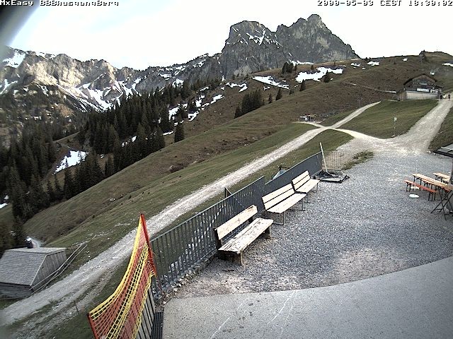 Archiv Foto Webcam Breitenbergbahn: Ausgang Bergstation