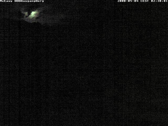 Archived image Webcam Arrival of the Breitenbergbahn cabins
