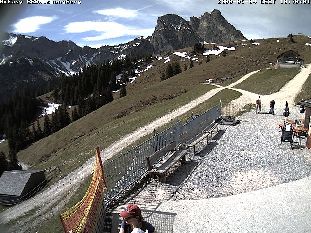 Archived image Webcam Arrival of the Breitenbergbahn cabins